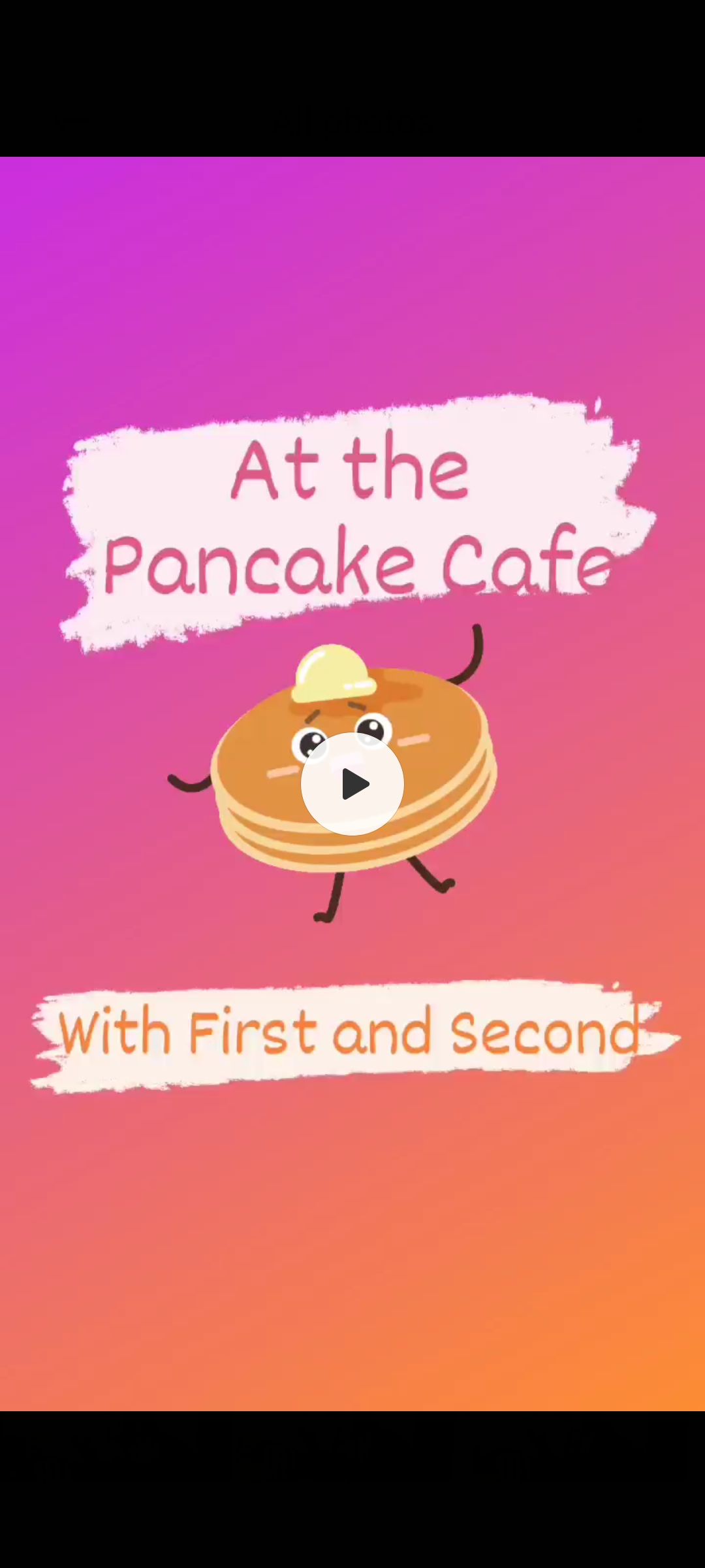 At the Pancake Cafe